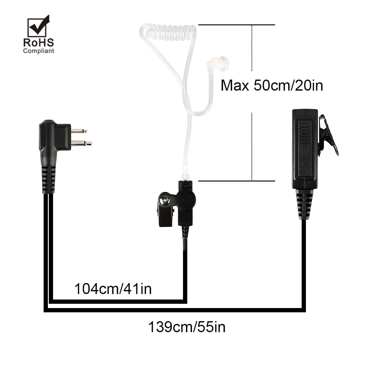 portable radio earpiece