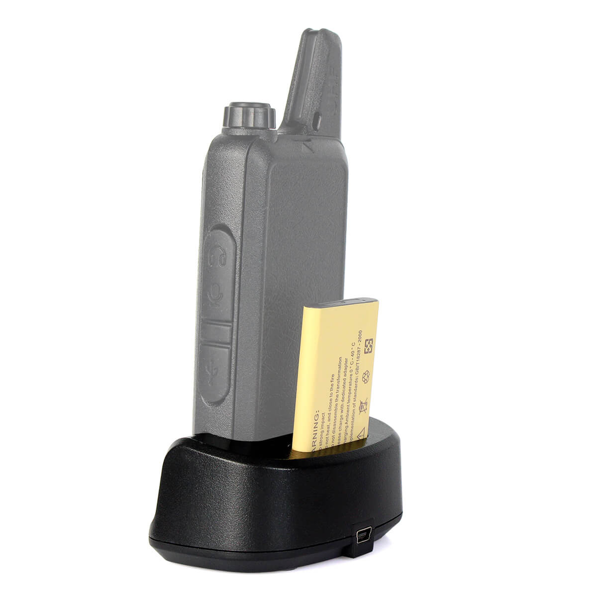 2xOriginal Charging Dock Base Charger Black For Retevis RT22/WLN KD-C1 US LOCAL 