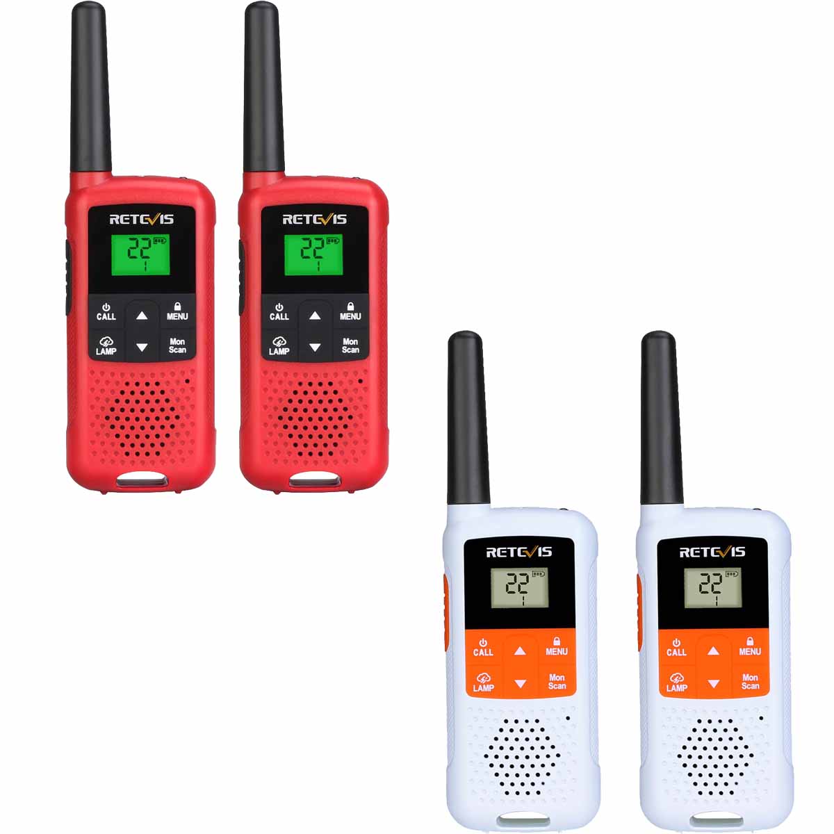 Retevis RT49 Walkie Talkie Adult Rechargeable,Two Way Radio Long Range 通販 