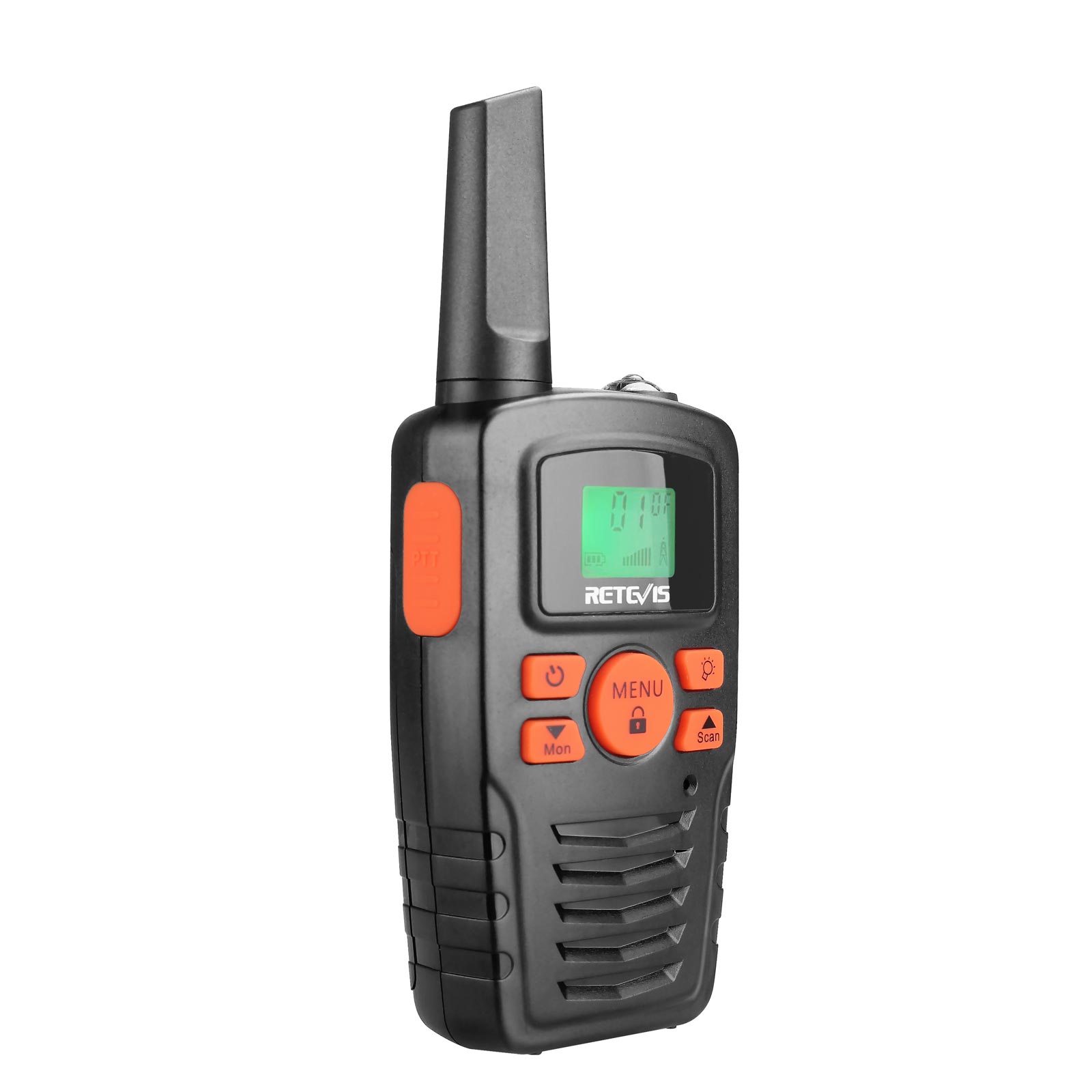 RA35-Black/Green-Kids-Radio-Toys-Long-range-walkie-talkies