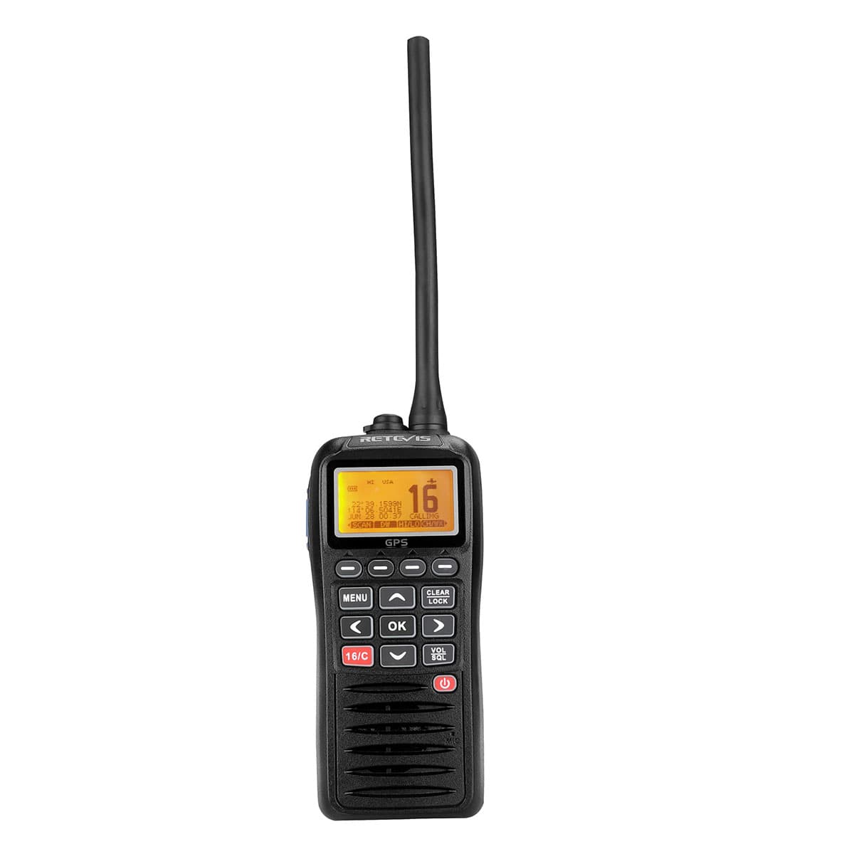 RM40 GPS DSC VHF Marine Radio For Boat Safety