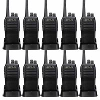 Retevis RT21 Two Way Radios Long Range (4 Pack) and NR10 AI Intelligent  Noise Cancelling Walkie Talkies(2 Pack),Rechargeable Two-Way Radios for