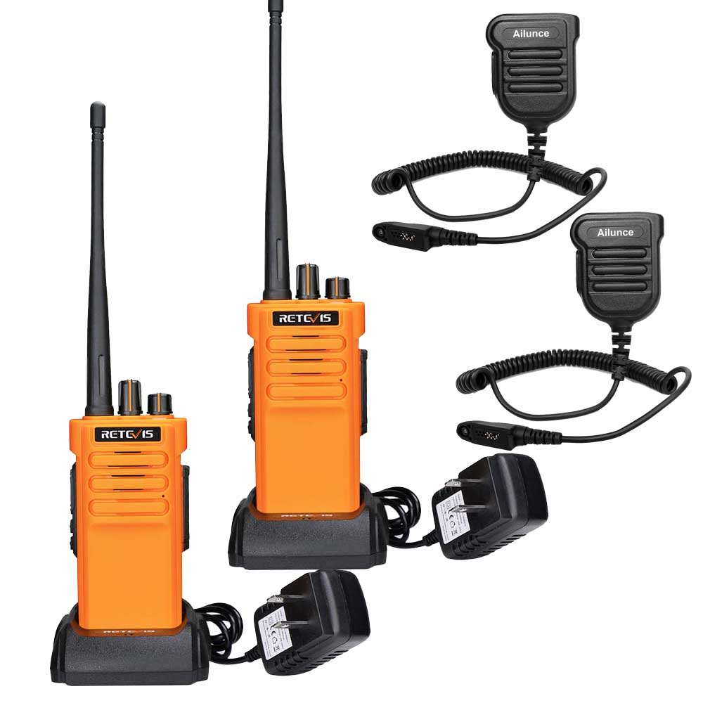 10W Long Range Walkie-talkie Retevis RT86, Powerful Walkie Talkie for  Hunting