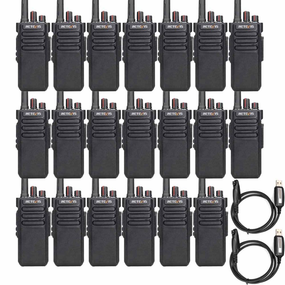 RT29D 10 Watt IP67 UHF DMR Waterproof Long range Digital Radio (20 Pack)
