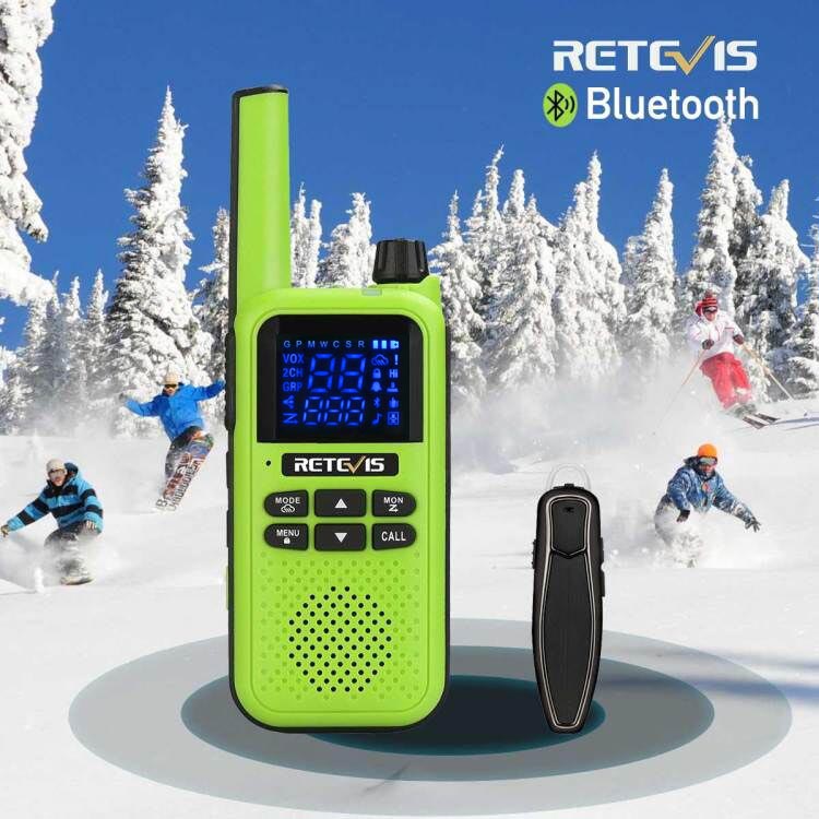 Retevis RA19 Bluetooth Headset FRS Radio For Outdoor Adventures