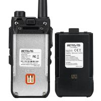 Retevis RA85 Walkie Talkies profesionales, alta potencia, recargable,  USB-C, linterna, NOAA, GMRS radios de 2 vías para exteriores, senderismo