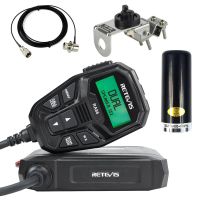 Retevis RA86 20 Watt GMRS Mobile Two Way Radio 30Ch NOAA Weather Alert  CTCSS/DCS