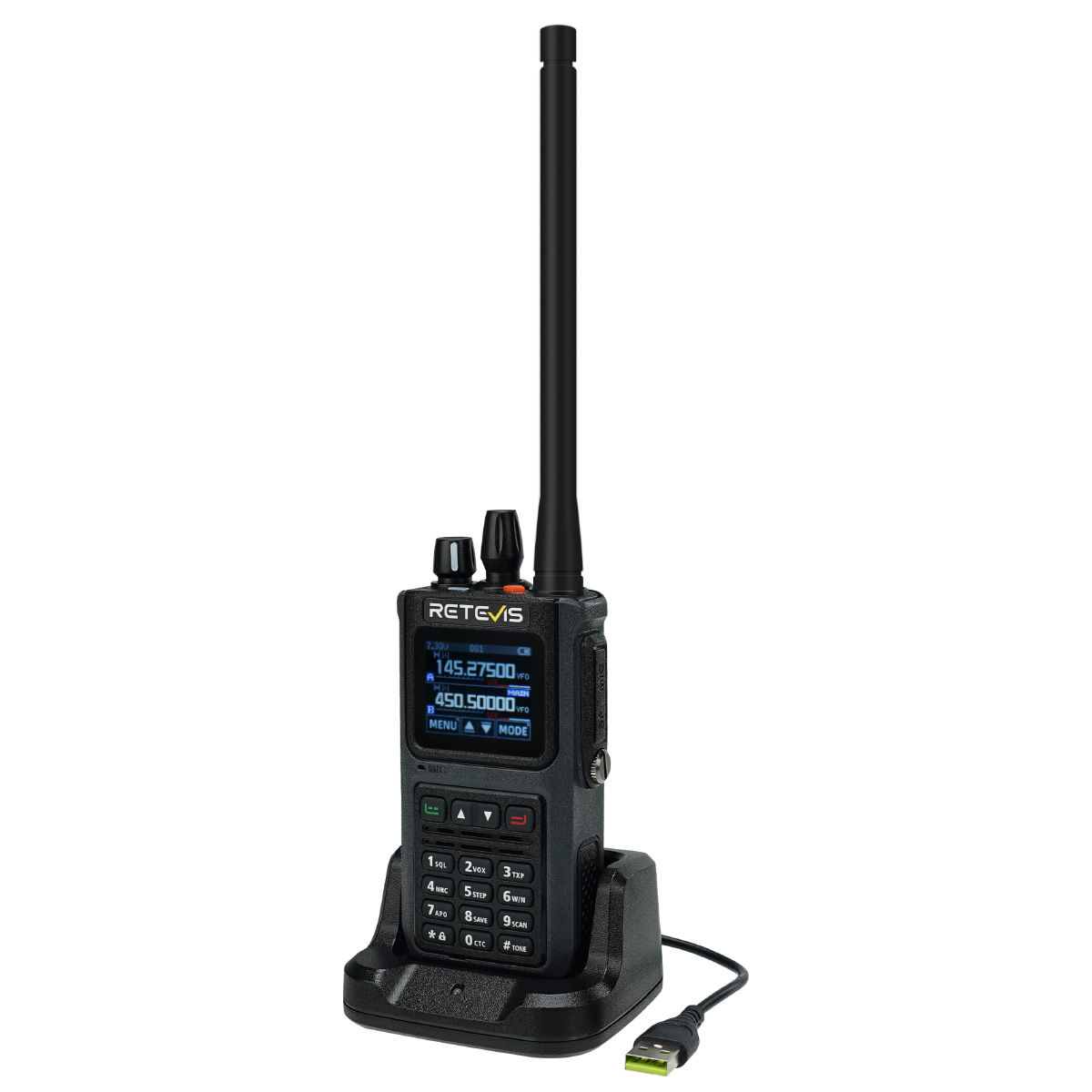 Retevis C1 5W Noise Reduction One-click pairing UV Radio With air ...