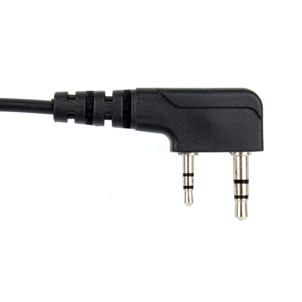 10x2-Pin PTT/VOX Headset Earpieces for Radio BF 888s Retevis H777 Kenwood HYT US 