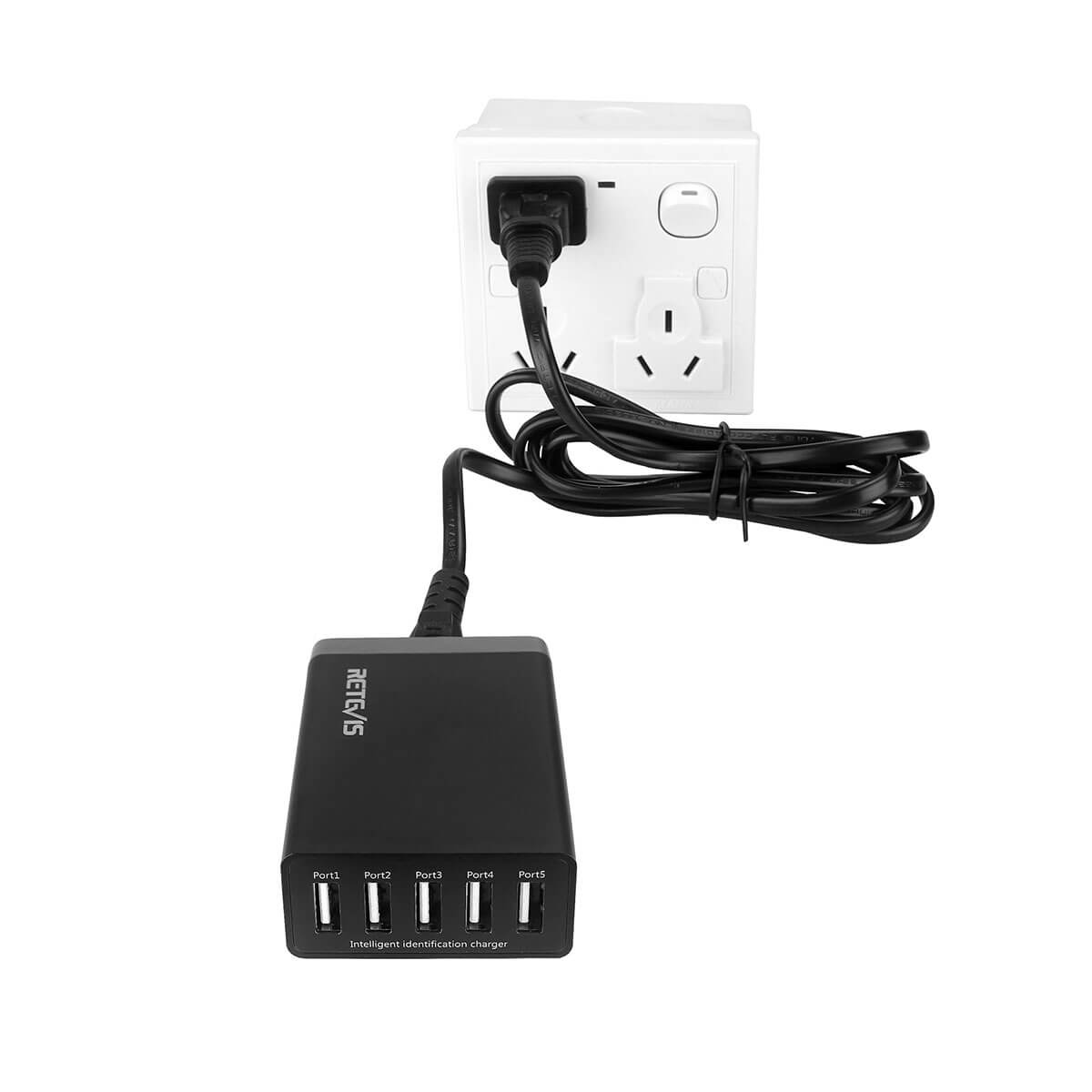 Chargeur Multi USB 40W 5V 8A Chargeur USB Multiple Chargeur Prise