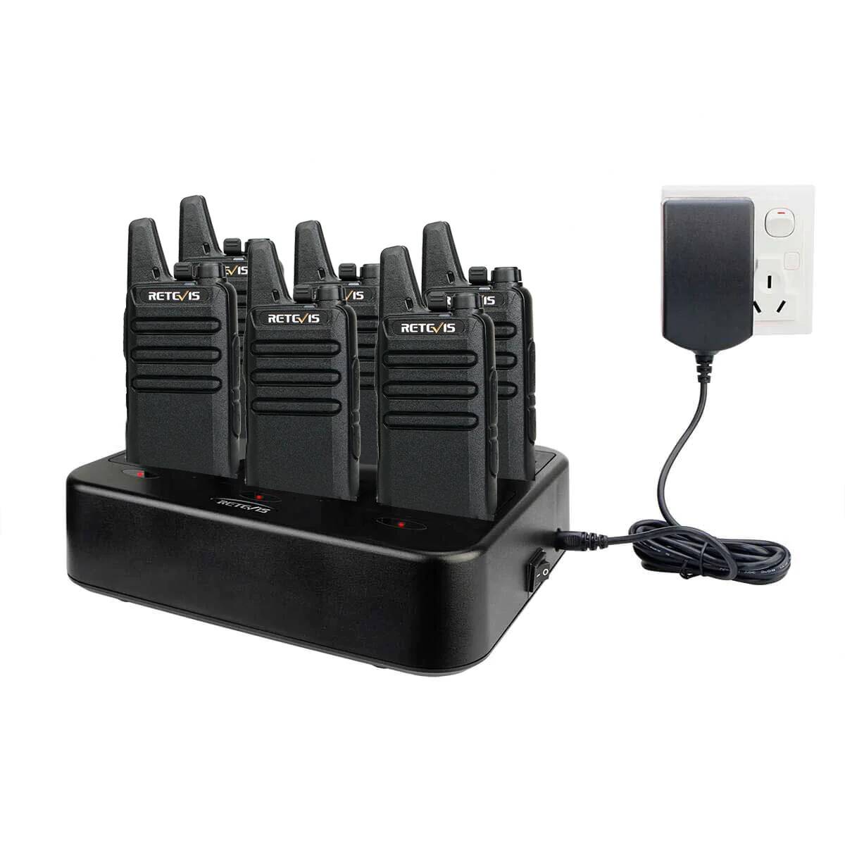 Retevis RT22 Rechargeable Walkie Talkies 6 Packs