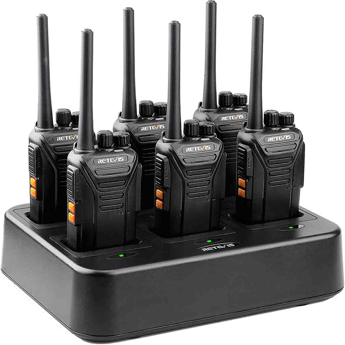 Retveis RT27 business FRS two way radio Six-Way Charger 1pcs