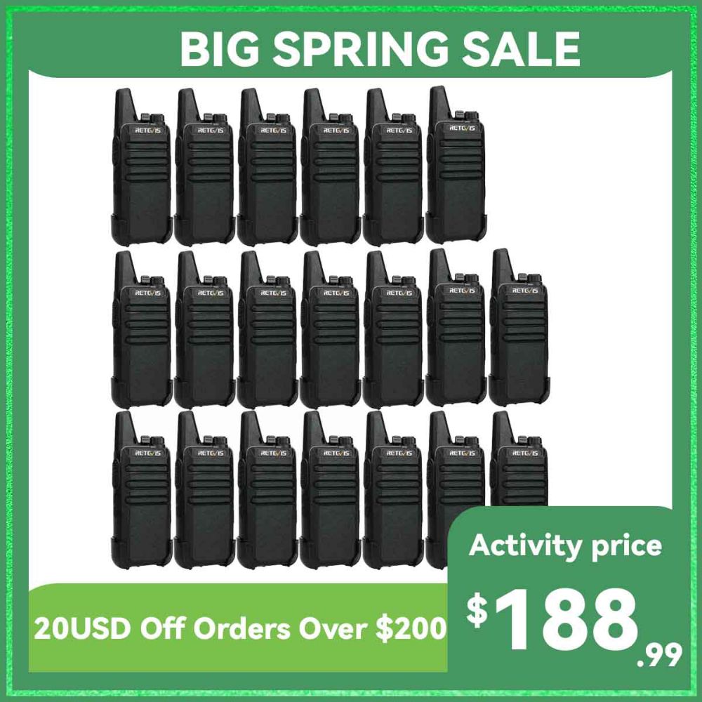 Retevis Two-way Radio Big Sale!!