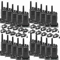 Retevis Walkie Talkie Auricular con micrófono Boom de 2 pines, compatible  con RT22 RT21 RT68 Walkie-Talkie, doble PTT, auricular de radio