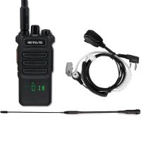 Retevis RT86 Talkie Walkie Professionnel, 2600mAh Charge USB Longue Portée Talkie  Walkie avec Micro Haut-Parleur, Clone sans Fil, 16 Canaux Radio Walkie  Talkies pour Fabrication(Noir, 2Pcs) : : High-Tech