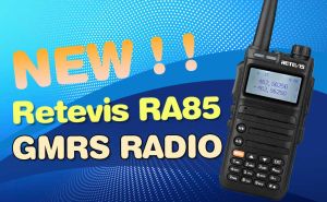 New GMRS Handheld Radio RA85 is coming doloremque