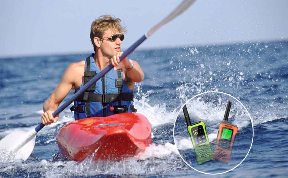 Retevis RT49P Best Waterproof Walkie Talkies For Kayaking and Fishing