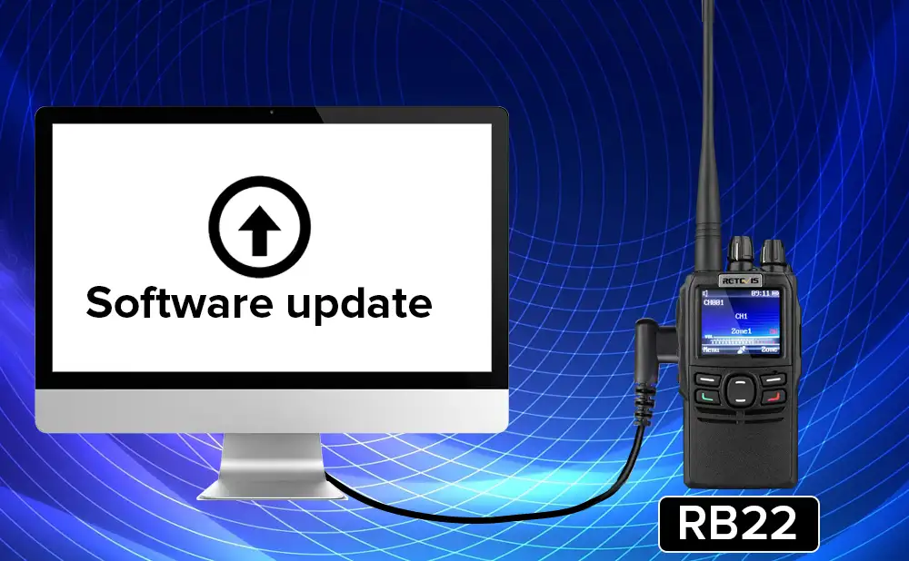 RB22 UHF DMR Radio program software update doloremque