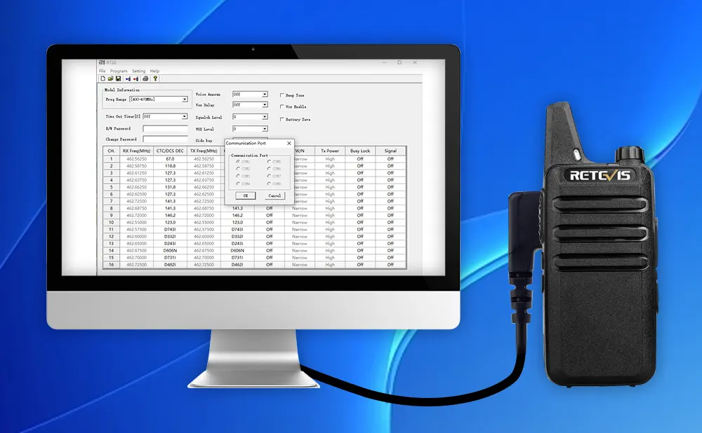 How to program a walkie-talkie doloremque