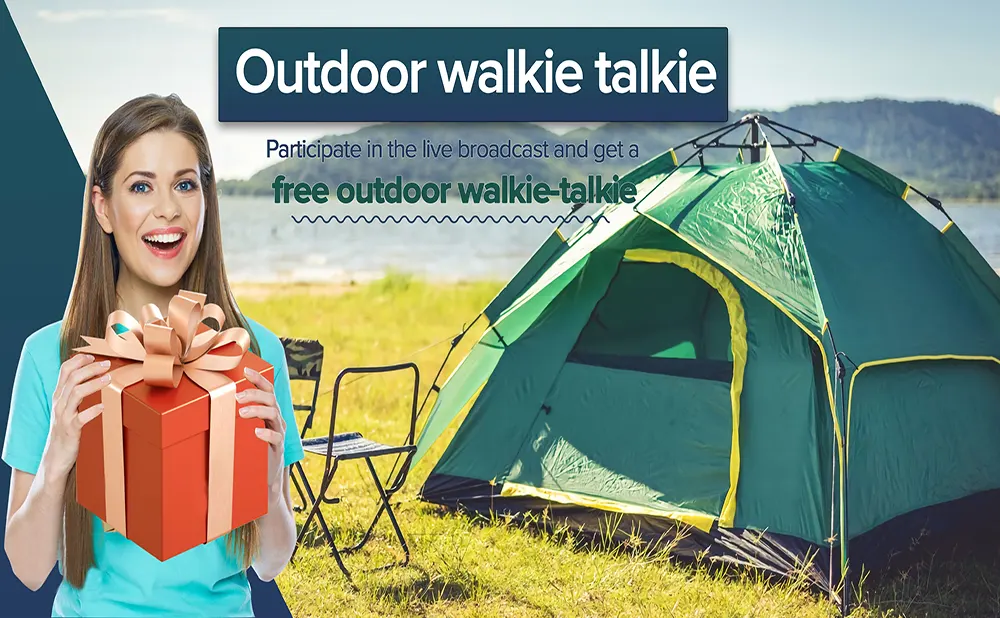 Outdoor walkie talkies live broadcast on Thursday doloremque