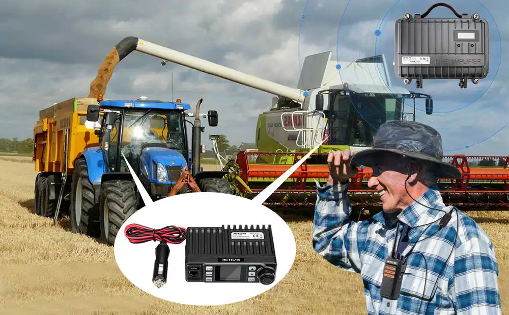 Retevis RT97 Long Range GMRS  Solution Kits for Large Farm doloremque