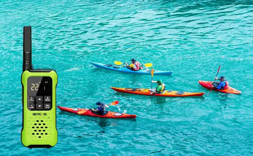 Retevis RT49P best waterproof floating walkie talkie for kayasking doloremque