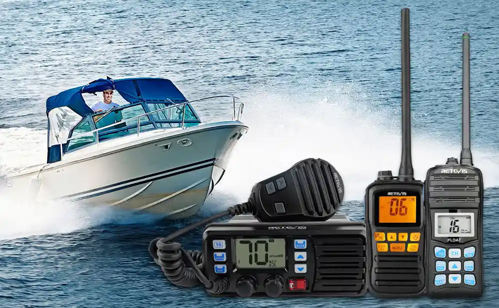 VHF Radio for Boats, Marine Handheld Radios