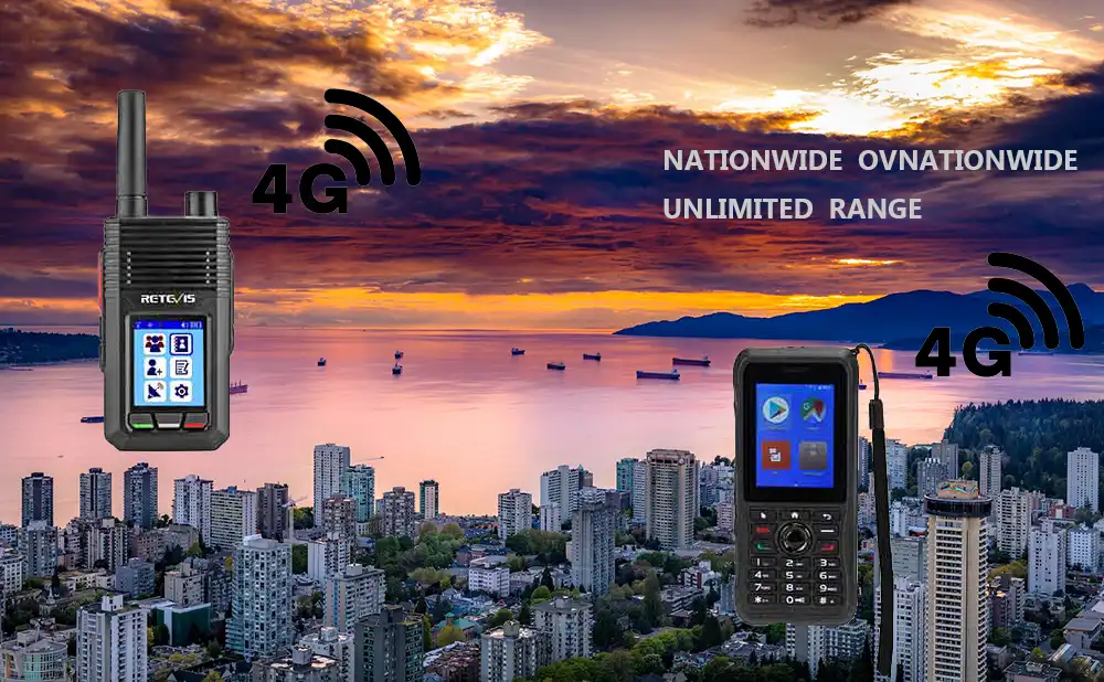 Retevis Unlimited Distance Walkie Talkie