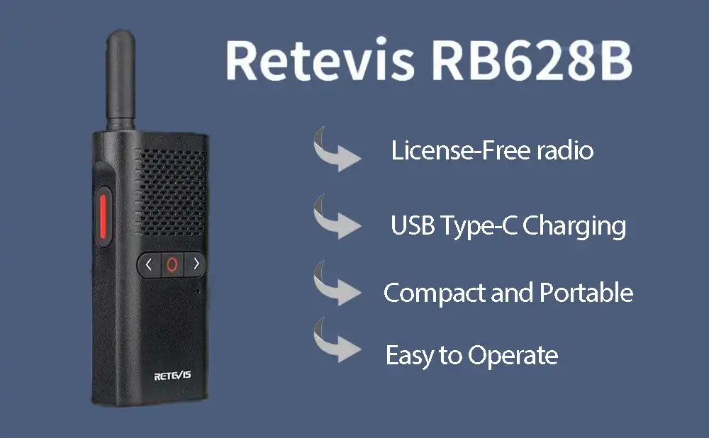 Retevis RB628B License-free radio doloremque