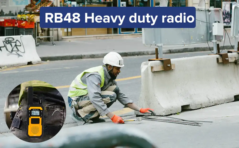 RB48 Waterproof Heavy Duty walkie talkie doloremque
