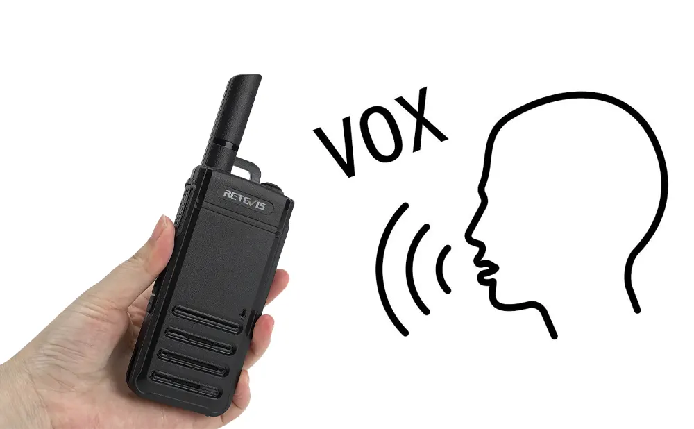 What is 2 way radio VOX?
