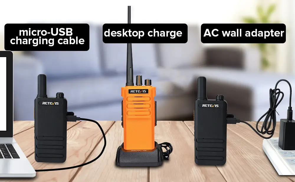 How do I charge my walkie talkie? doloremque