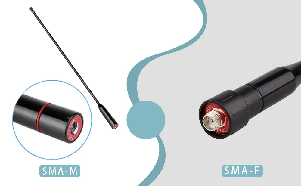 SMA male connector