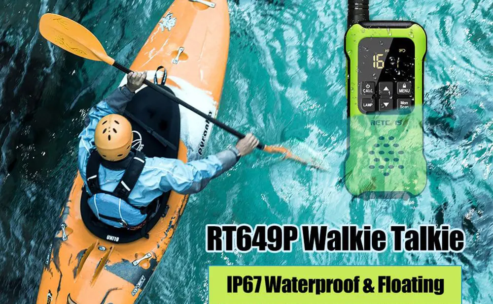 RT649P the best waterproof walkie talkies for kayaking doloremque