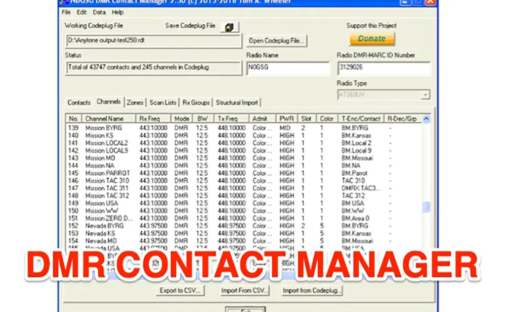 Contact manager dmr doloremque
