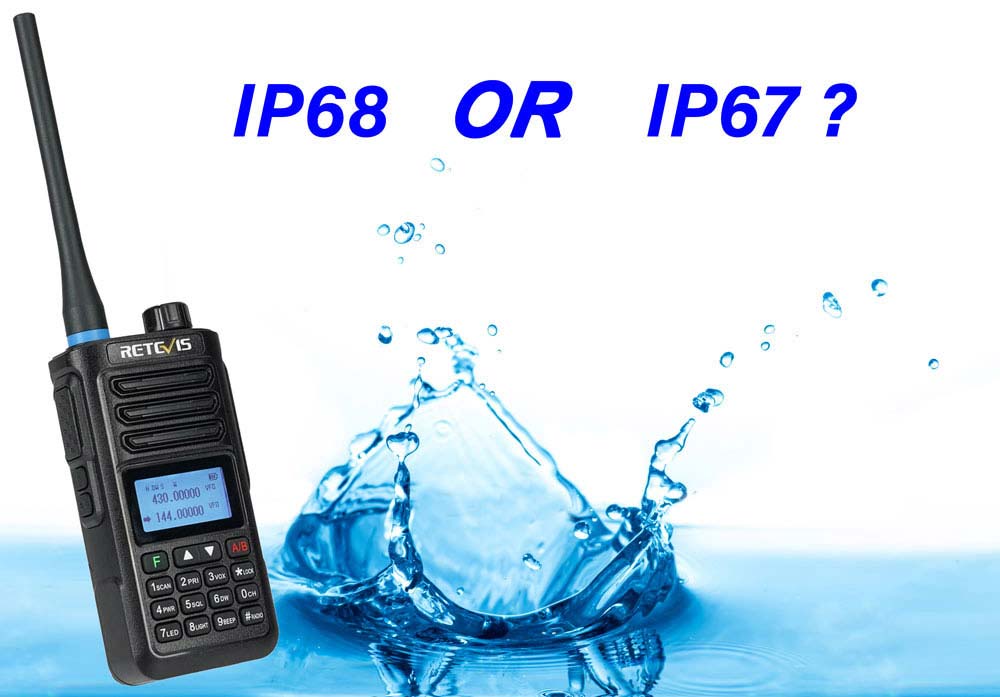 RA89, IP68 waterproof ham radio