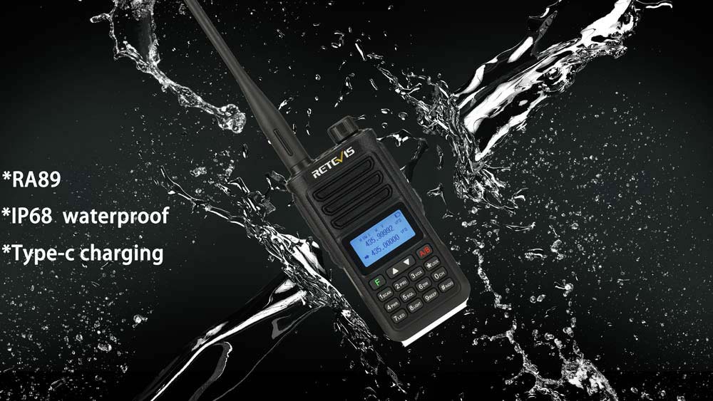 RA89, the best waterproof handheld ham radio