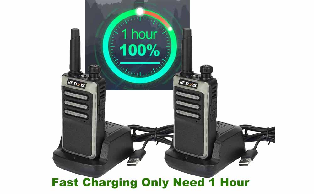 Fast Charging Portable License-free Radio RB66