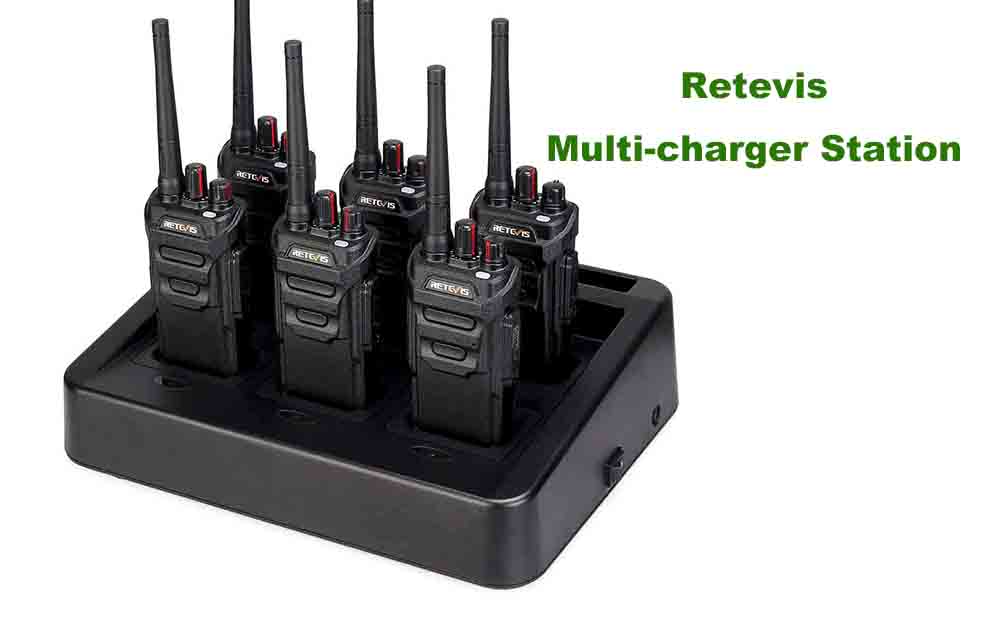 Why are Retevis walkie-talkie Multi-charger ways essential?