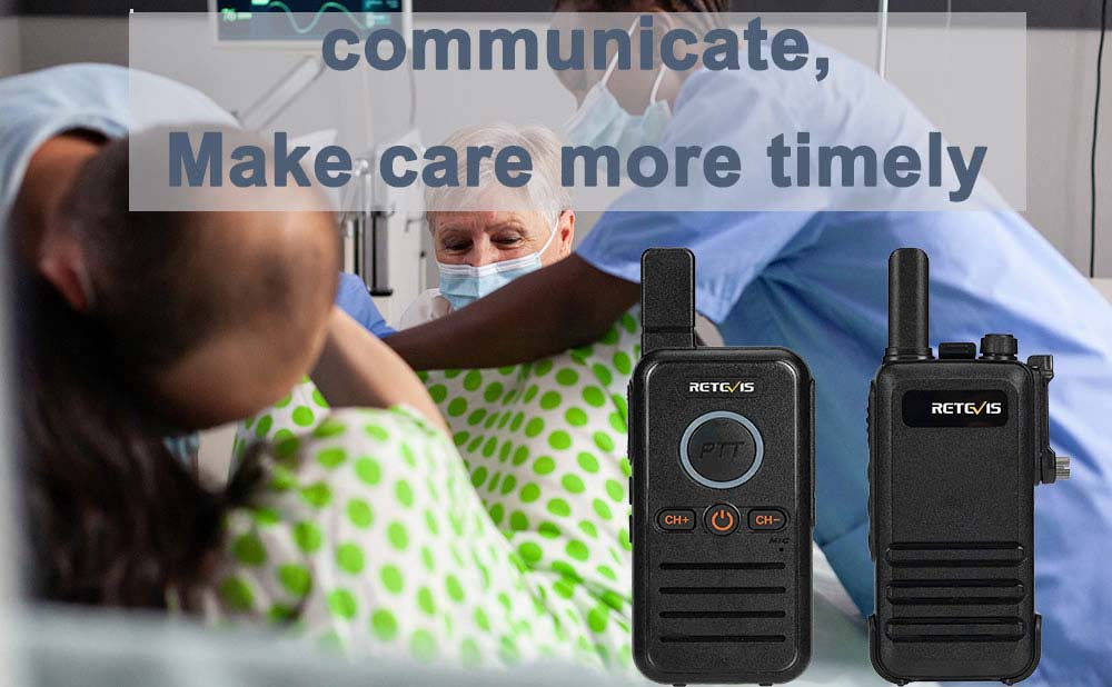 Two Way Radios for Hospital, Healthcare