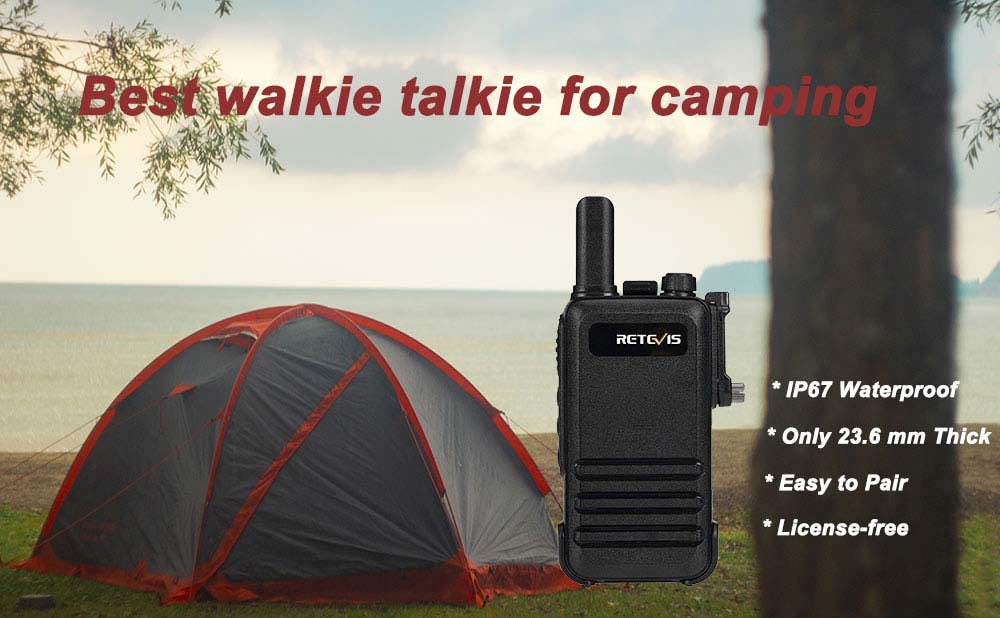 RB47, Ultra-thin Waterproof FRS Radio for camping
