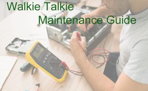 Walkie Talkie Maintenance Guide doloremque