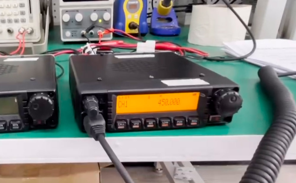 How to set up the wired copy function of RA87?
