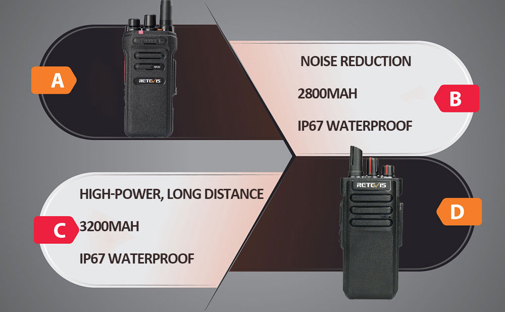 Retevis RT29 VS NR30