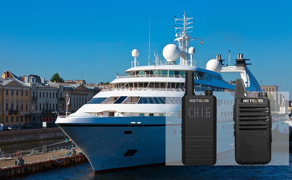 Can I use walkie-talkies on my cruise ship?