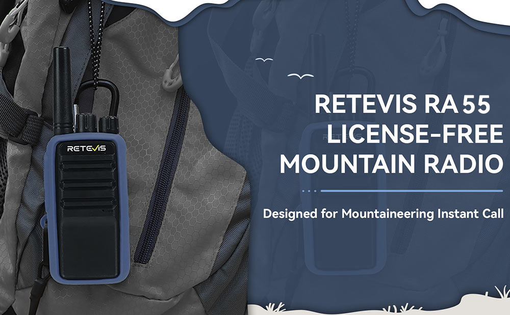 A quick look at the Retevis RA55
