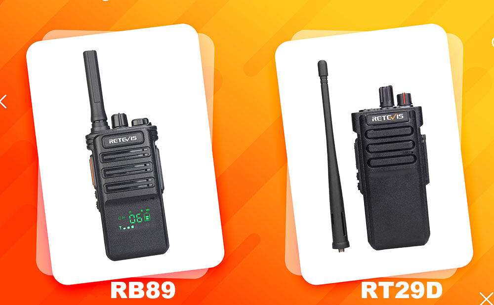Retevis RB89 VS Retevis RT29D