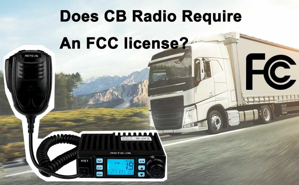 Does CB Radio require an FCC license?