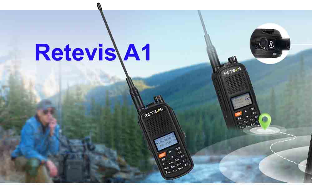Get familiar with Retevis A1 dual Band ham radio