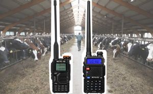 Two amateur ham radios suitable for large dairy farms doloremque